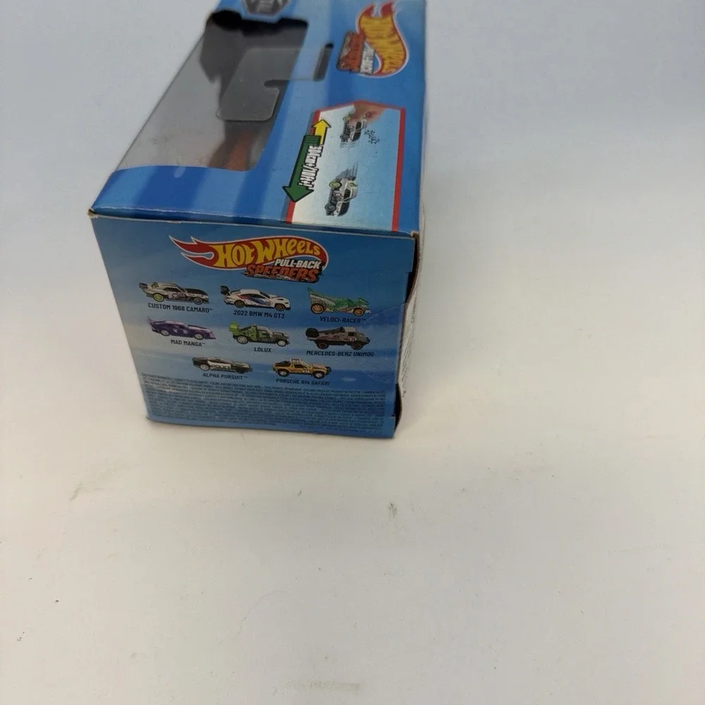2025 Hot Wheels Pull Back Speeders Custom 1968 Camaro Metal Muscle Mania Mattel